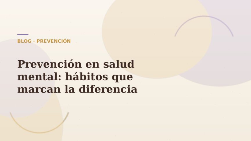 salud mental
